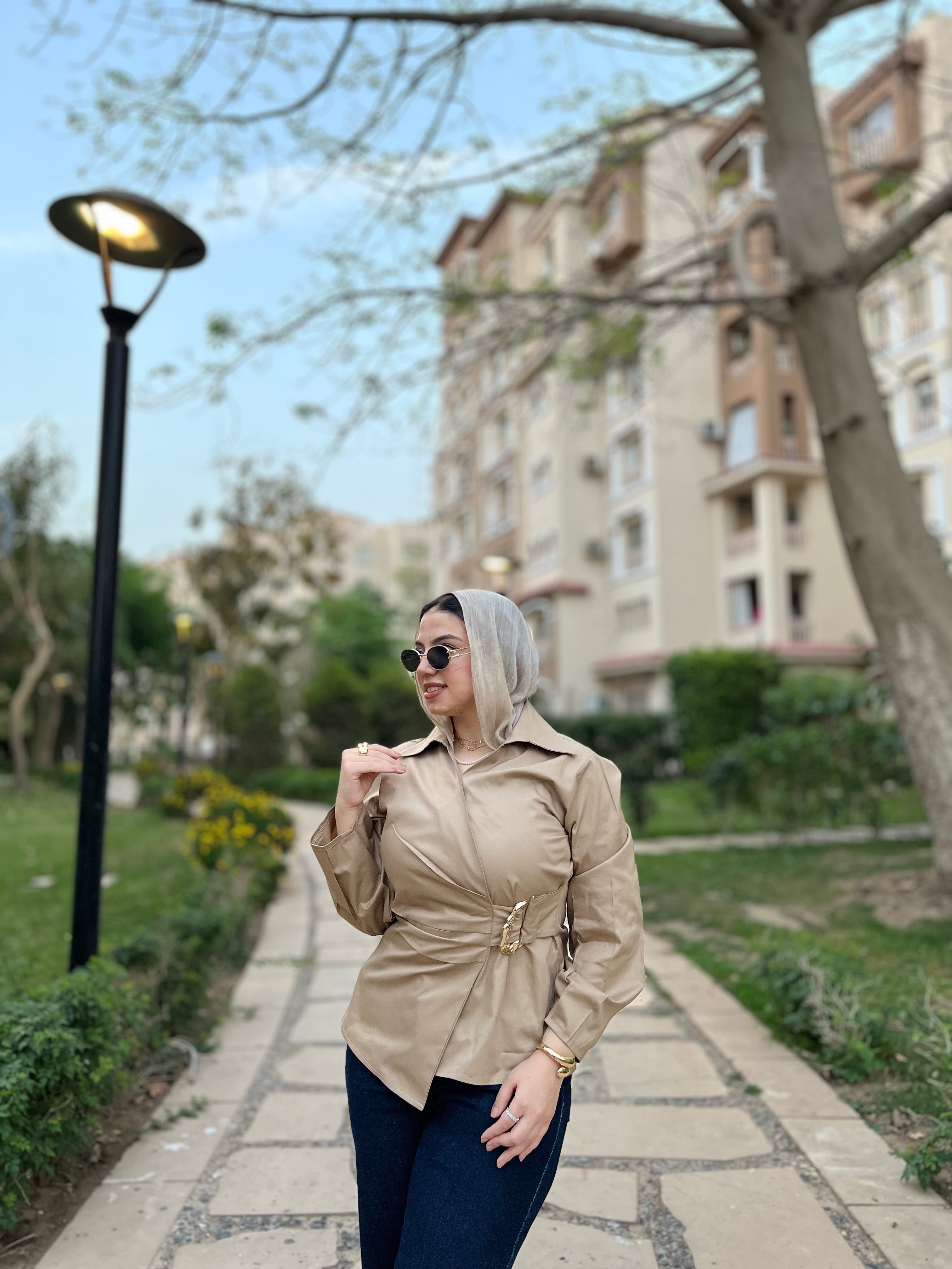 Waist Fit Blouse