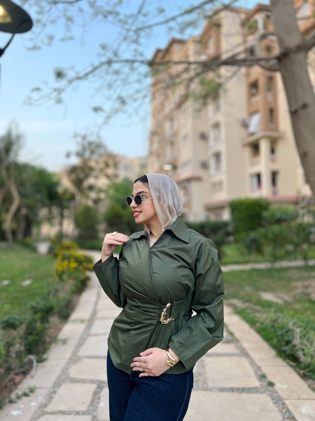 Waist Fit Blouse
