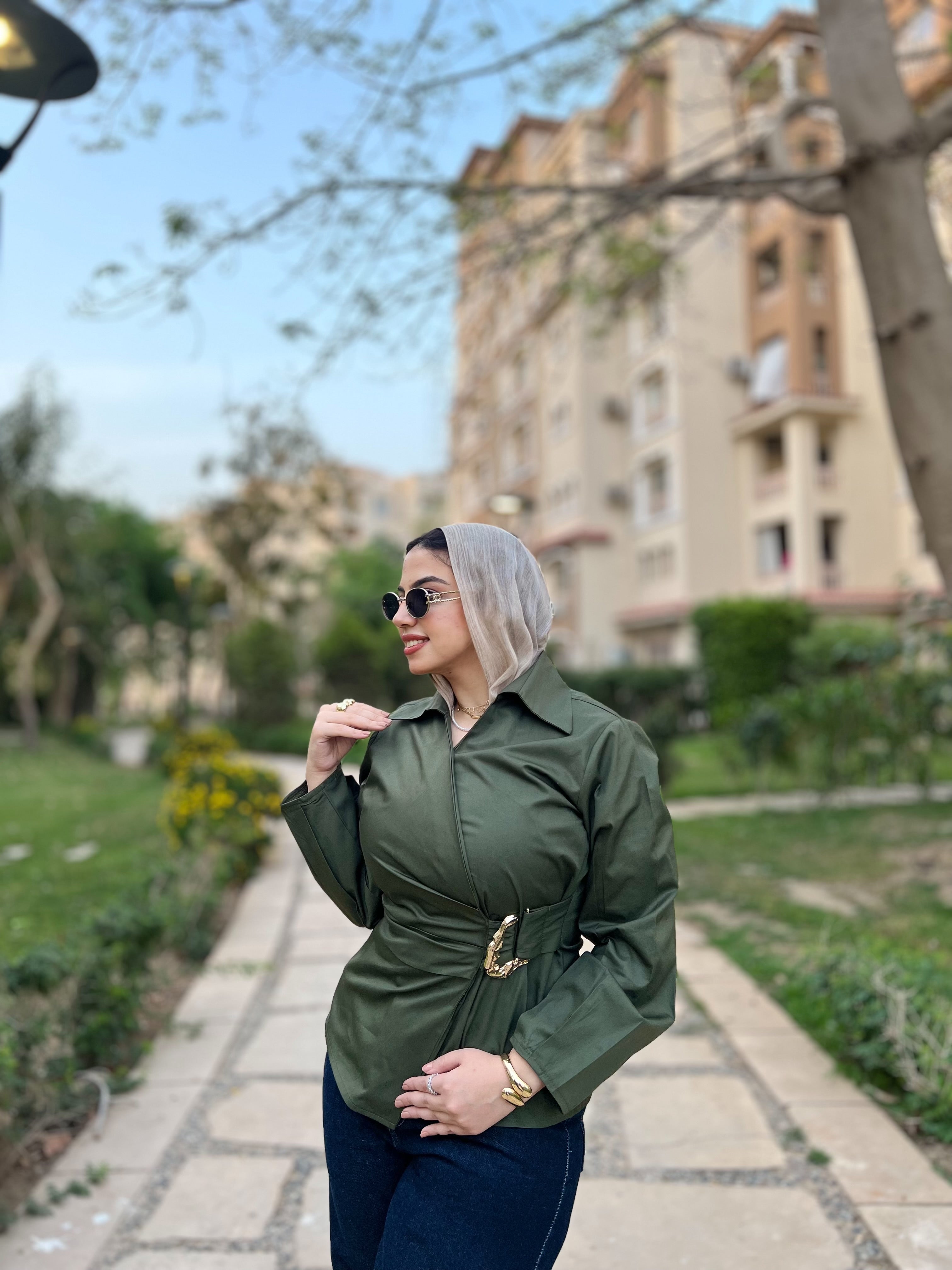Waist Fit Blouse