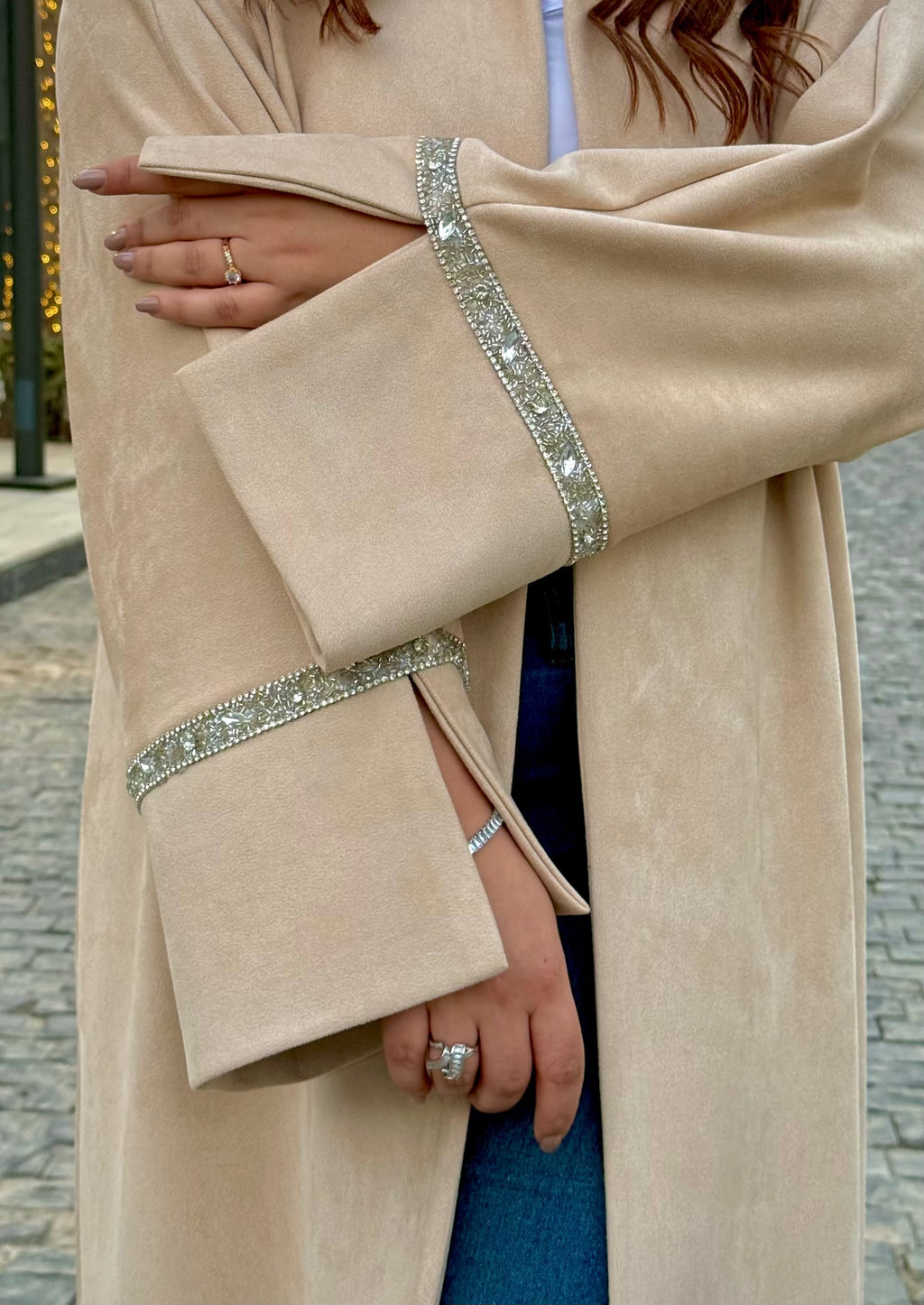 Suede Kaftan