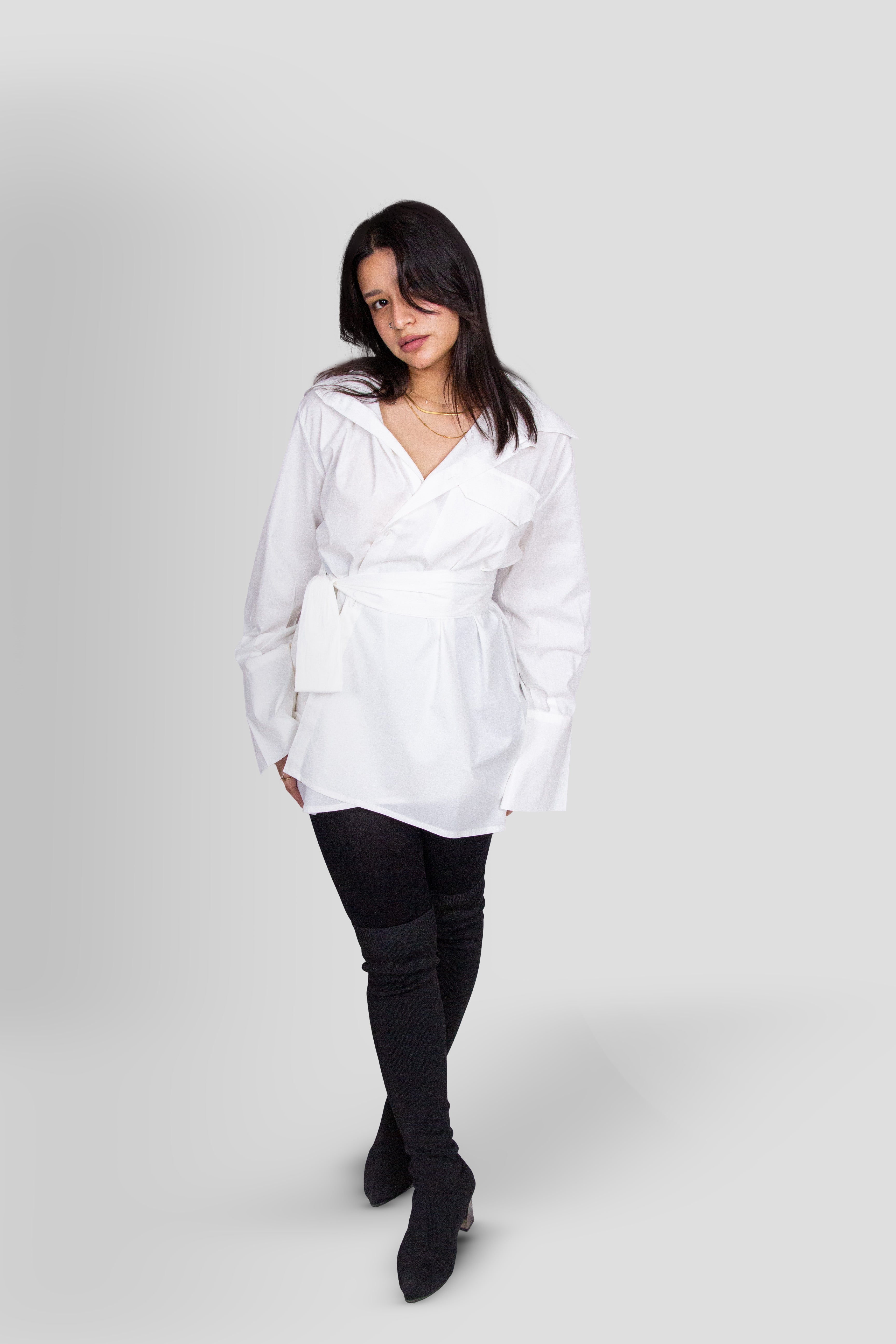 White blouse