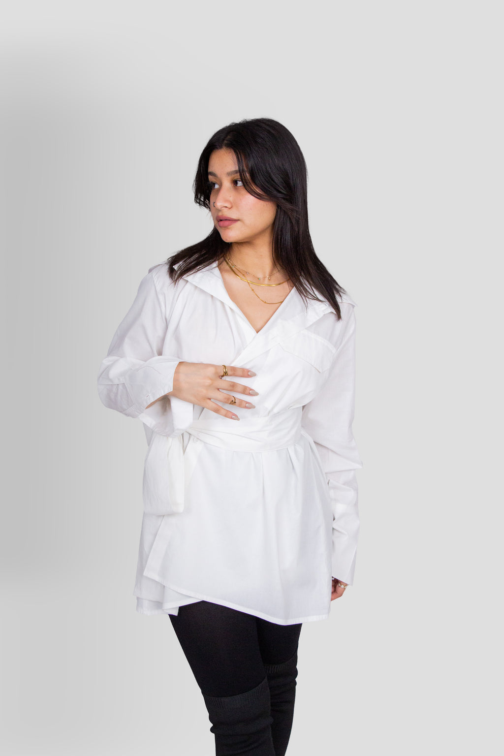 White blouse