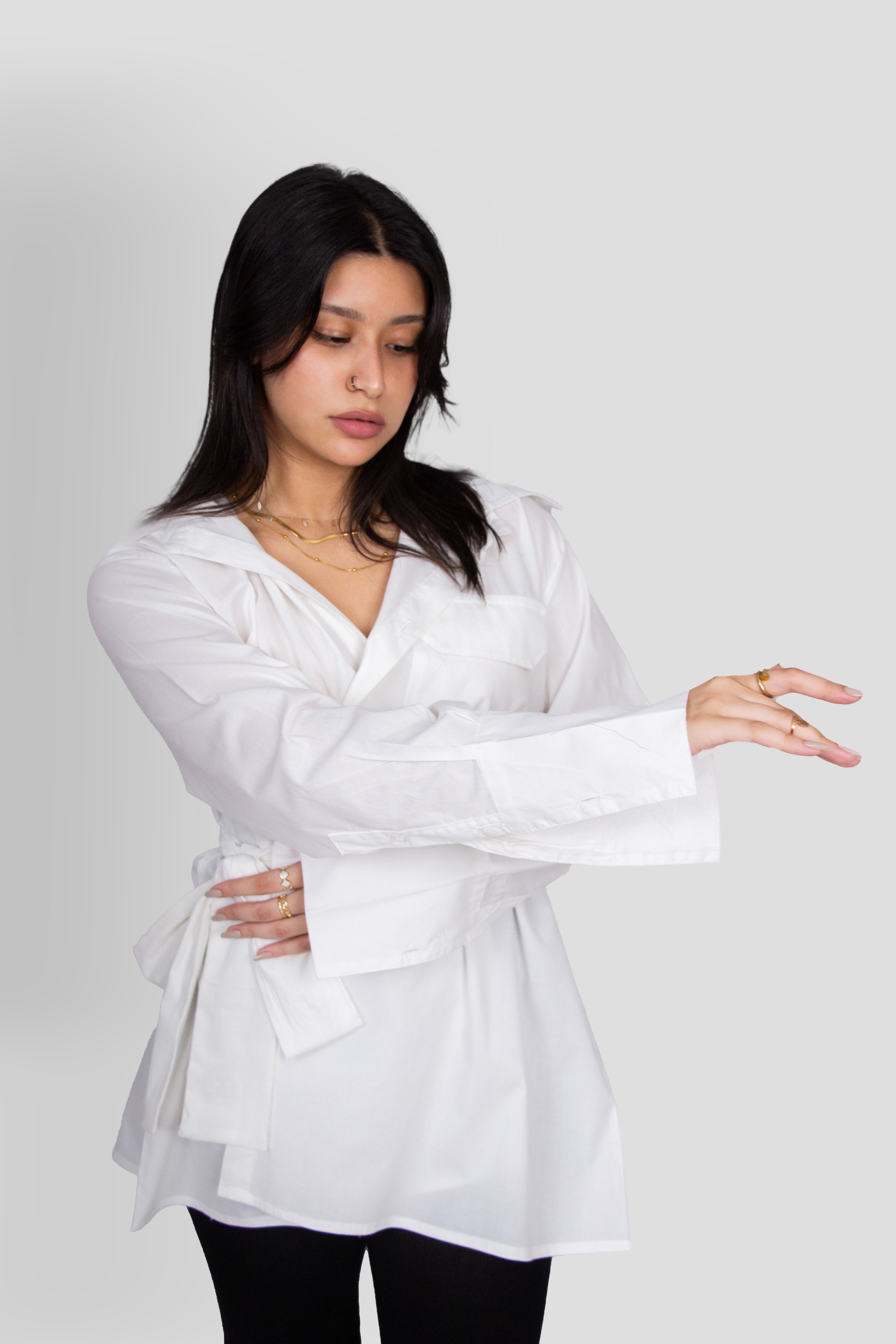 White blouse